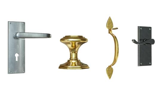 Doorhandle 3D Model Set