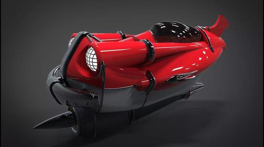 Retro Space Car - 01