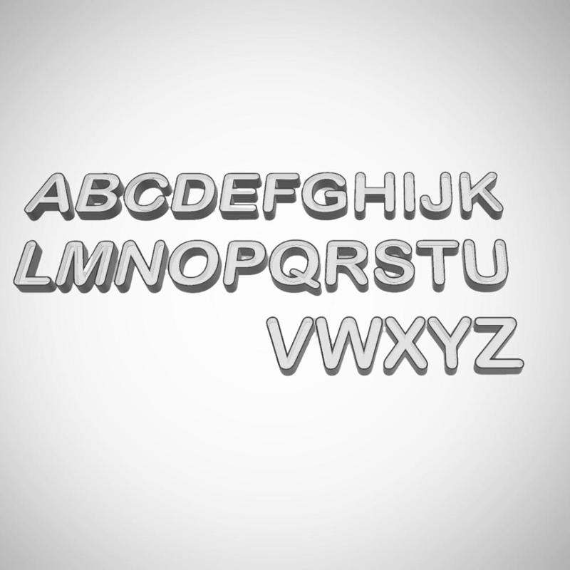 Letters A-Z for LED signs