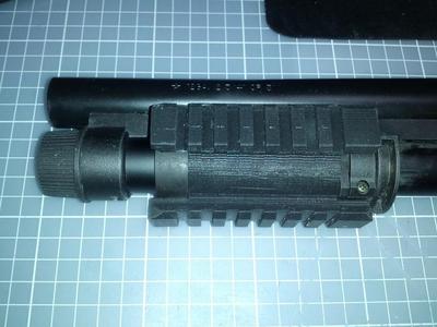 RAS fore end for Tokyo Marui M870 Breacher airsoft shotgun