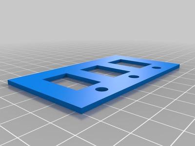 Rocker switch case/enclosure