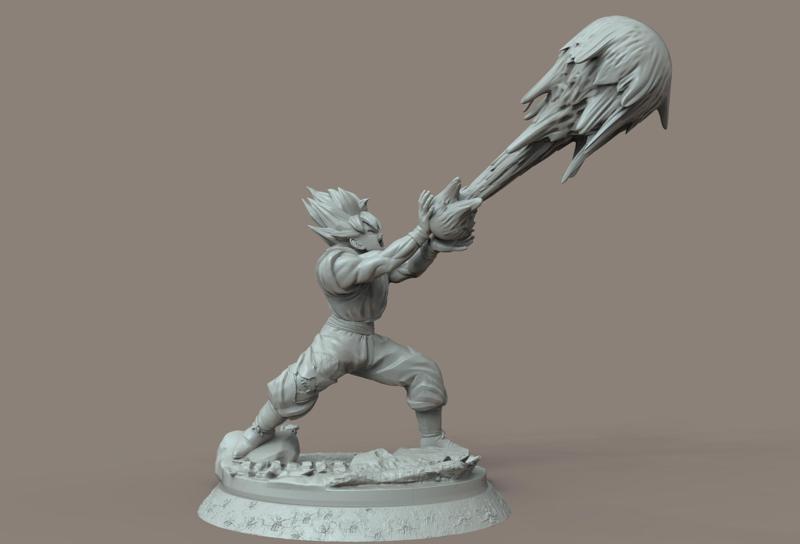 GOKU DRAGON BALL STL