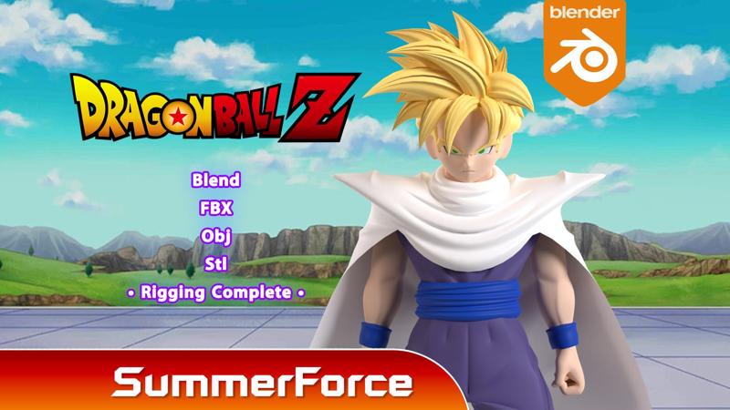 Son Gohan Super Saiyan - Dragonball Z