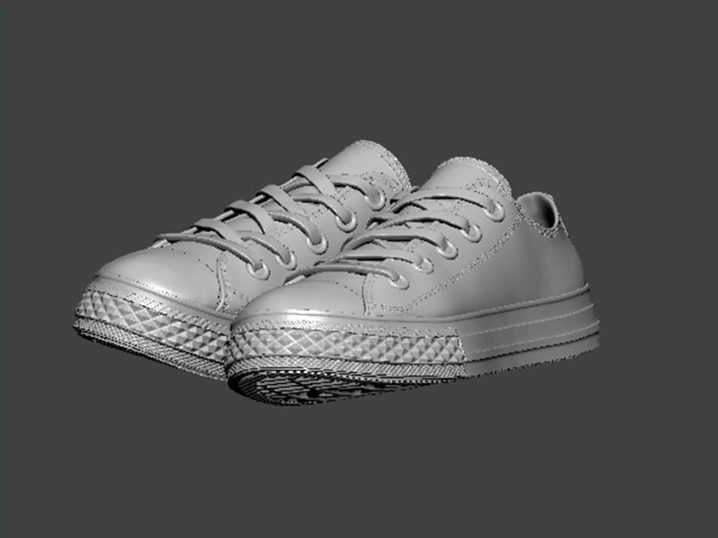 3D Model-SHOES0006 chuck taylor all star ox