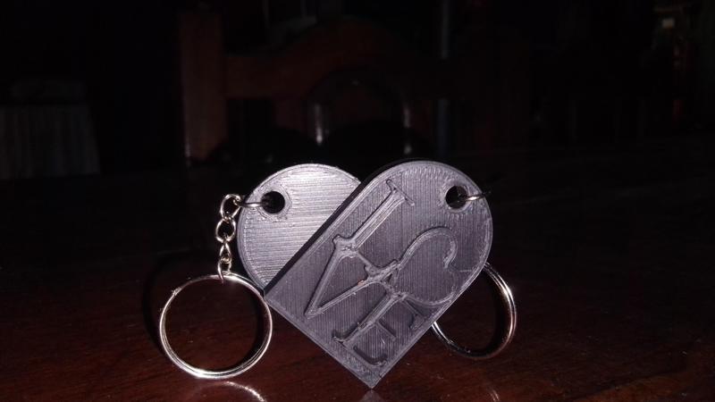 love keychain