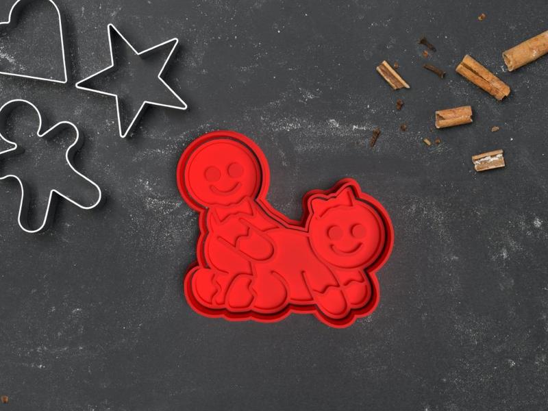 CUTTER OF COOKIES VALENTINE'S DAY VALENTINE'S DAY CUTTER