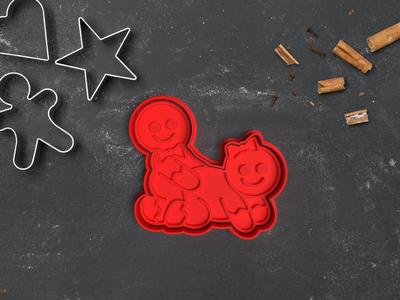 CUTTER OF COOKIES VALENTINE'S DAY VALENTINE'S DAY CUTTER