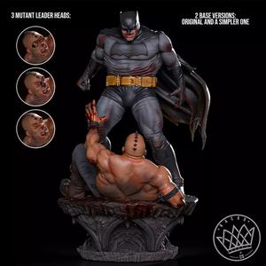 Fan Art - Batman the Dark Knight vs Mutant Leader - Statue