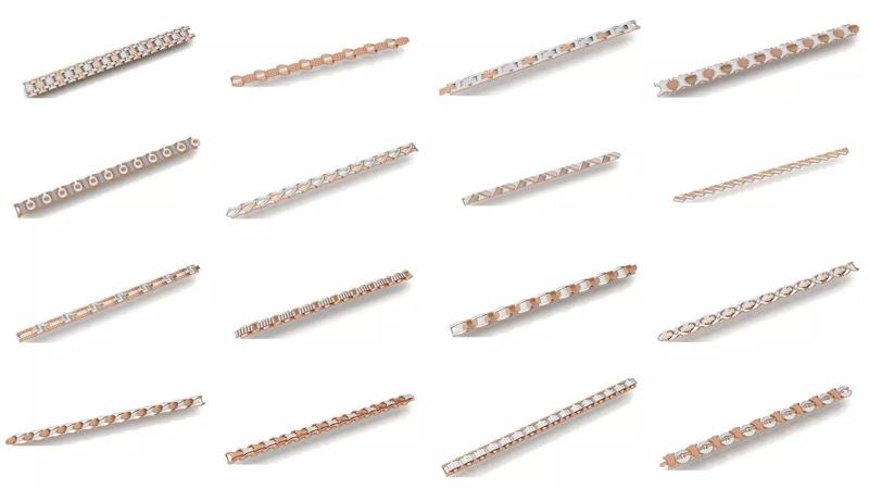 1200 Diamond Bracelet 3d models renders details 3D Model Collection