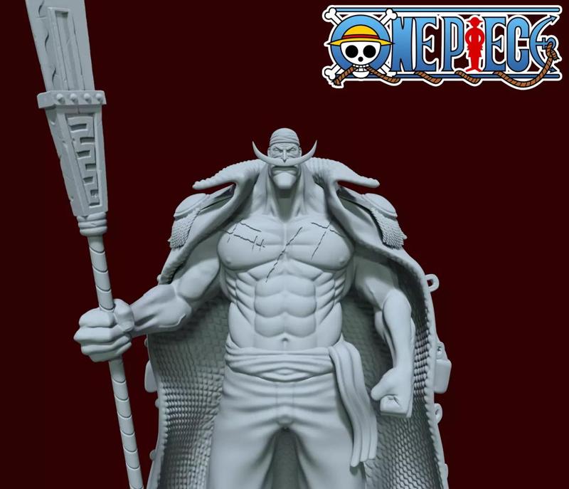 Edward Newgate - Whitebeard - One piece - 3D print - split part