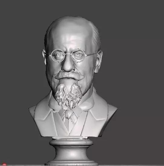 Edmund Husserl 3d printing