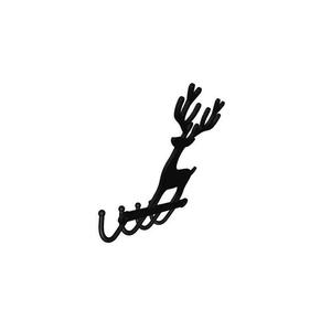 Deer Horn Hooks 3D Print Model Stylish Wall Hanger