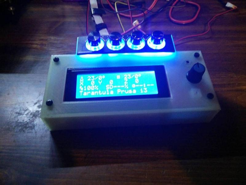 TEVO Tarantula - FlickR Panel w/ Kingwin FPX-001 Fan Controller