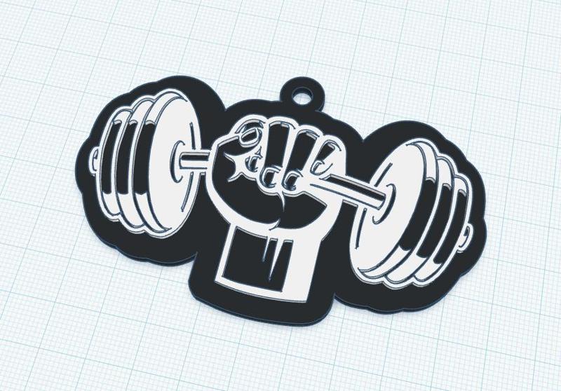 key ring dumbbells