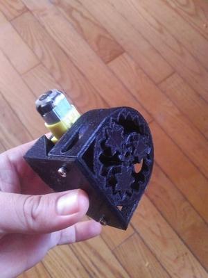 Parametric Peristaltic Pump with Mount