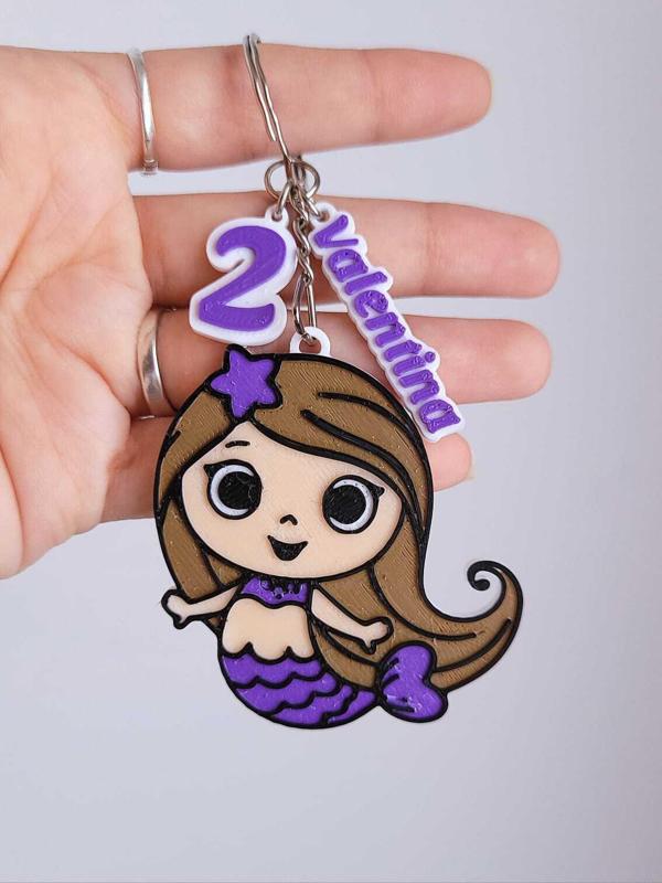 Mermaid keychain