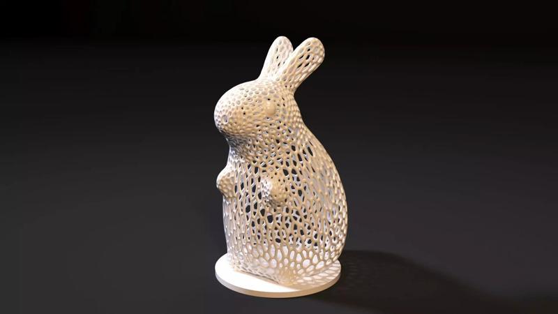 Rabbit bunny sculpture