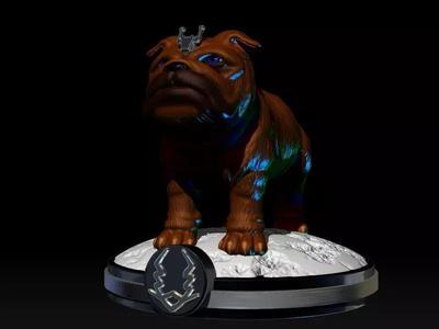 LOCKJAW DOG INHUMANS BLACK BOLT MARVEL LEGENDS