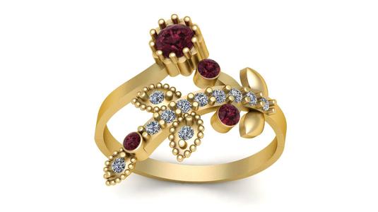 Engagement Diamond ring 3d printable model