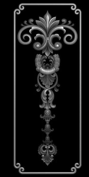 3d model of flowers and leaves