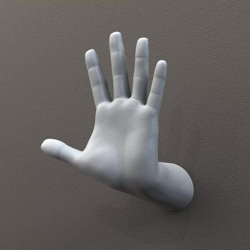 Talk to the Hand Printable Wall Art