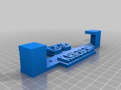 Quadcopter X-frame wallmounts (Krieger, Ge220...)