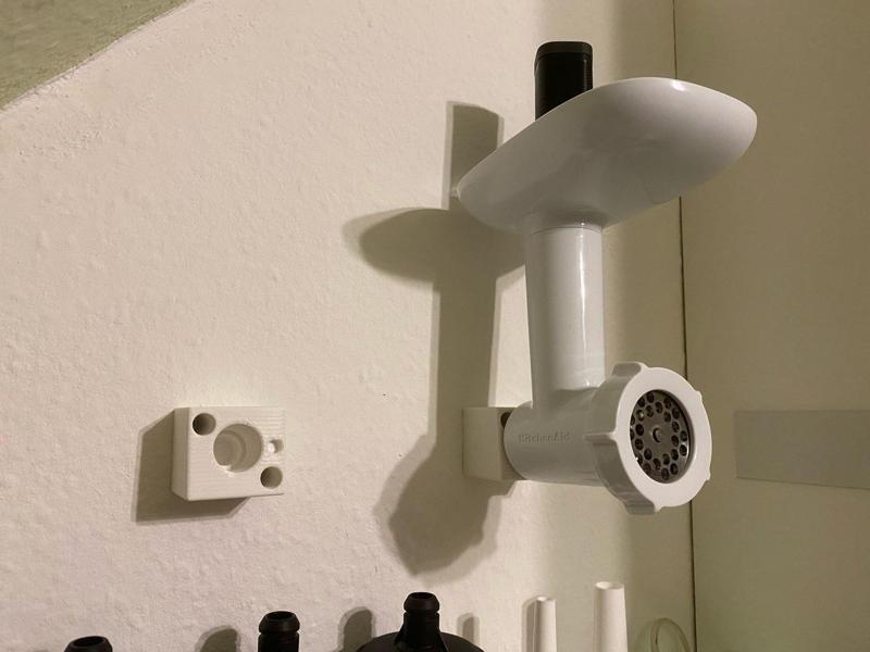 Wall Mount for Kitchenaid Attachments