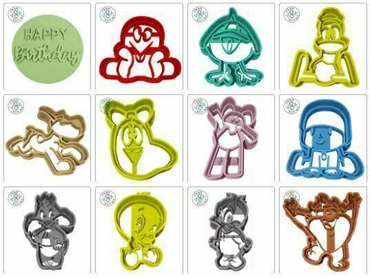 Over 200 Cookie Cutters - Fondant - Different Themes and Sizes