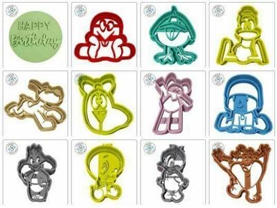 Over 200 Cookie Cutters - Fondant - Different Themes and Sizes