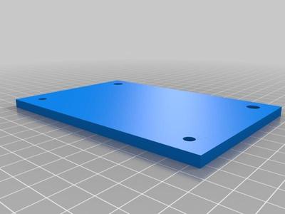 Plain Makerslide / Ord Bot X Carriage Plate