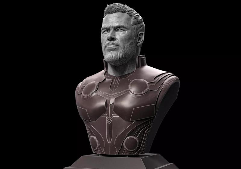 Thor- Chris Hemsworth Bust