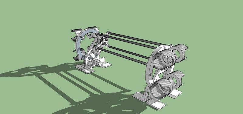 Combo Kitchen Mount (Seran/Wax/Foil/Spice)