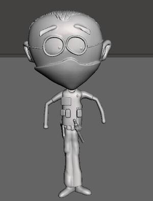 south park mr. mackey with ice