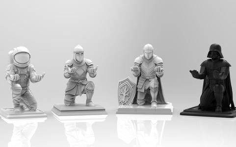 The Legendary Guardians  Pen Holder Collection