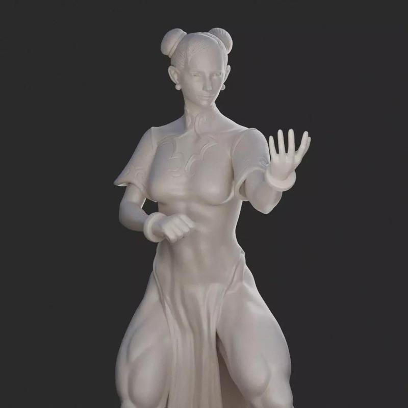 Street Fighter 6 Chun li Print Model