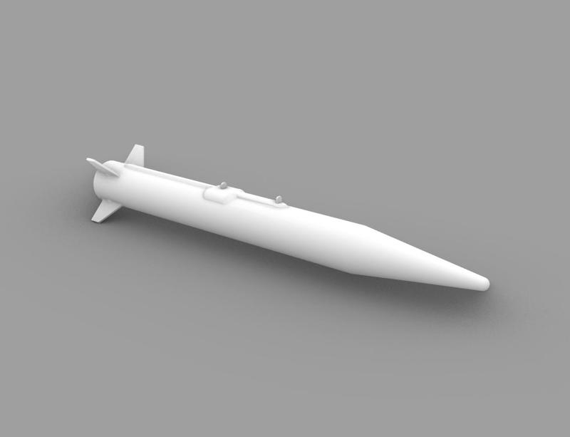ROCKS Black Sparrow Air-To-Surface Missile