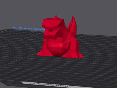 LOW POLY KAIJU