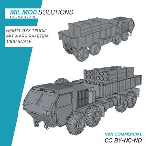 HEMTT M977 Truck with MARS missiles German Armed Forces