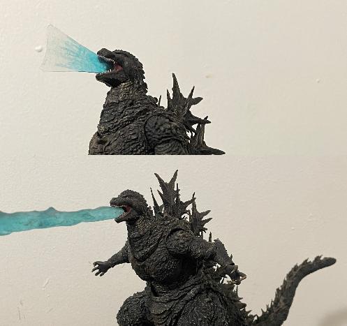 SHMA Godzilla Minus one Heat ray effect parts