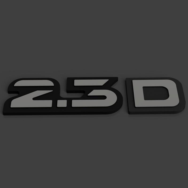 Ford Sierra 2.3 / Diesel Badge