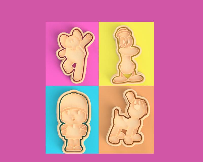 cookie cutters pocoyo / cookie cutters pocoyo