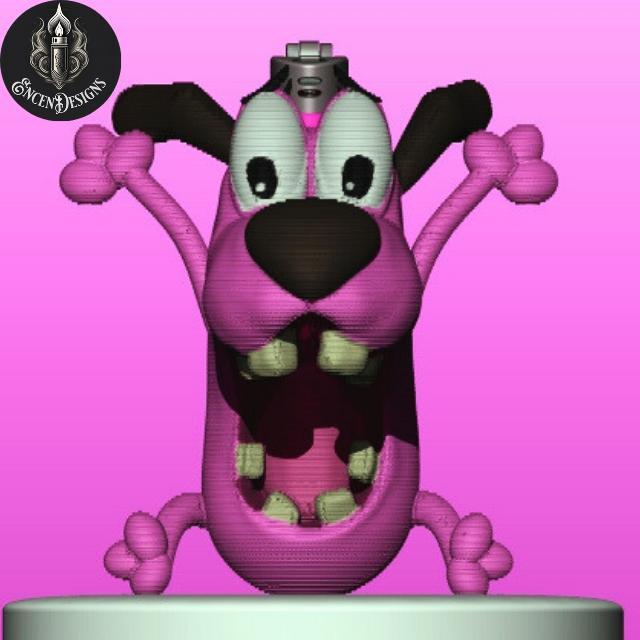 courage the cowardly dog Bic lighter case