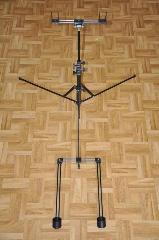 Fishing Rod Holder with Tripod (Manfrotto 5001b)