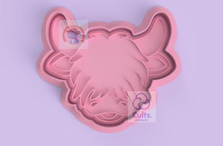 Cow/ Bull cookie cutter