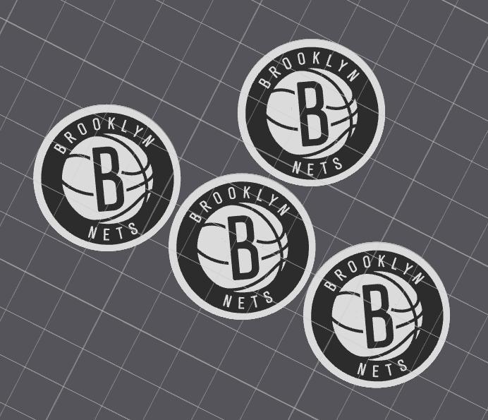 NBA - Brooklyn Nets tire valve stem cap