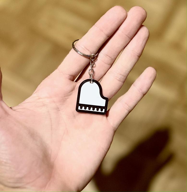Keychain Piano // keychain Piano