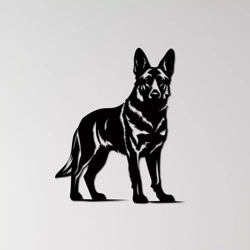 German Sheperhead Wall Art