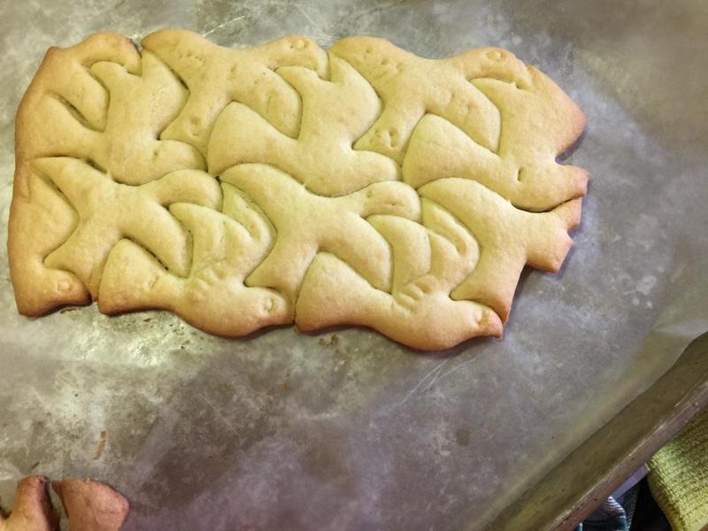 MCEscher cookie cutter round