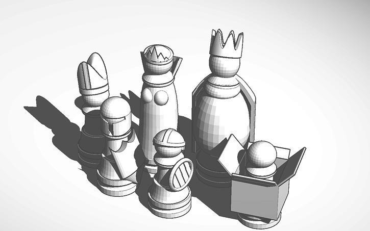 Goofy Chess Set