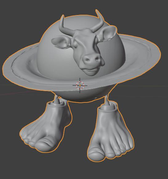 saturnite saturnite cow